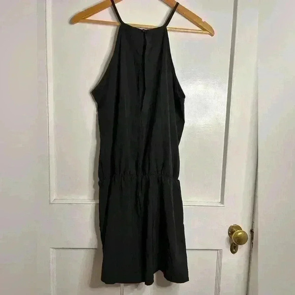 Favolook Black Halter One  Piece Shorts Suit Size L - Picture 9 of 11